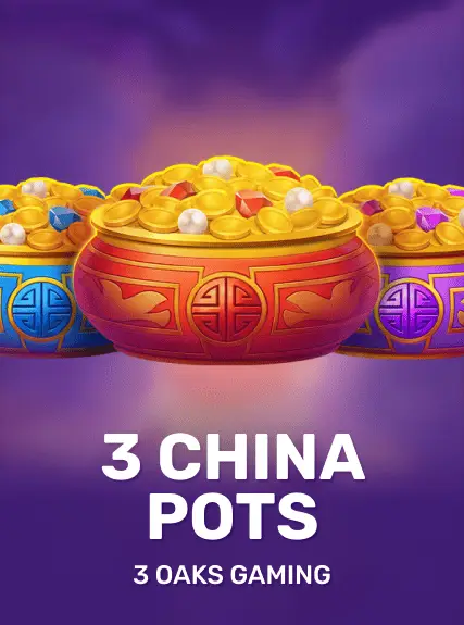 3 China Pots