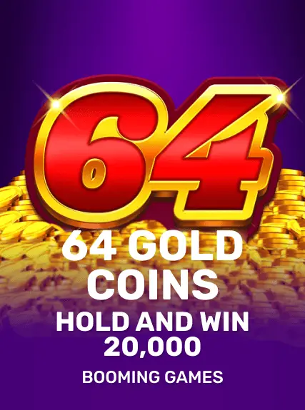 64 Gold Coins Hold and Win 20,000