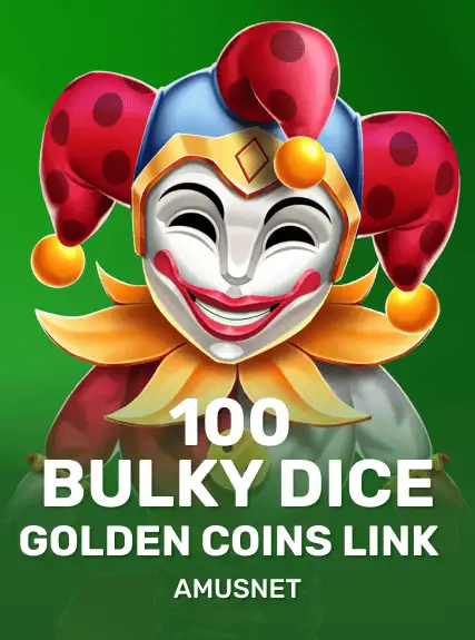 100 Bulky Dice Golden Coins Link