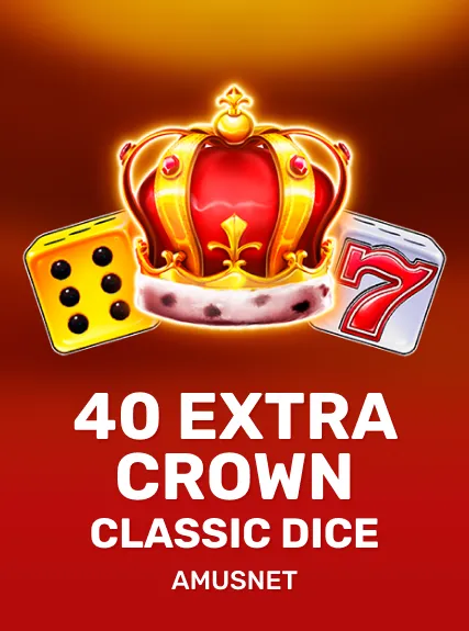40 Extra Crown Classic Dice