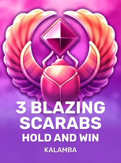 3 Blazing Scarabs Hold and Win