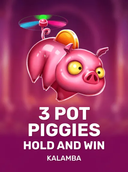 3 Pot Piggies Hold And Win