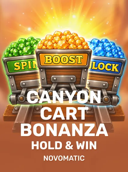 Canyon Cart Bonanza: Hold & Win