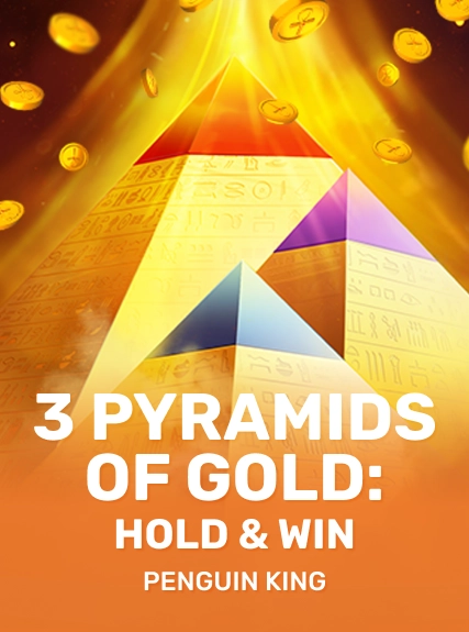3 Pyramids of Gold: Hold & Win
