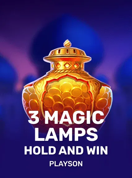 3 Magic Lamps: Hold and Win