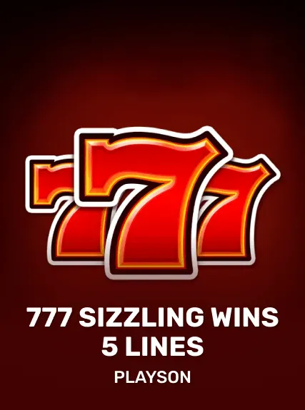 777 Sizzling Wins: 5 lines