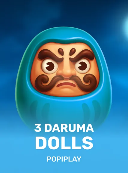 3 Daruma Dolls