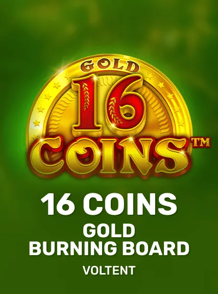 16 Coins Gold Burning Board