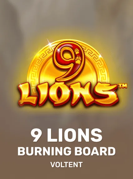 9 Lions Burning Board