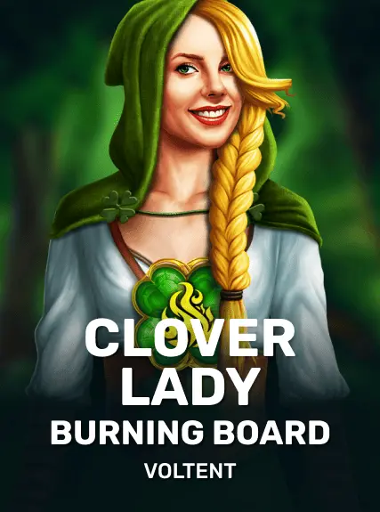 Clover Lady Burning Board
