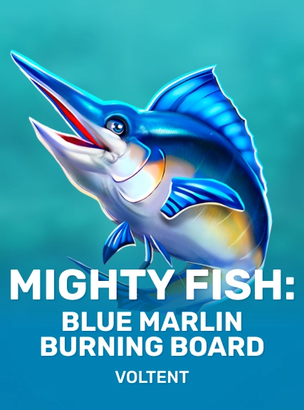 Mighty Fish: Blue Marlin Burning Board
