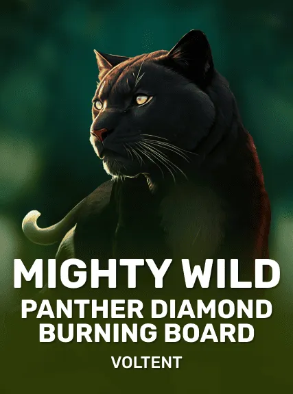 Mighty Wild: Panther Diamond Burning Board