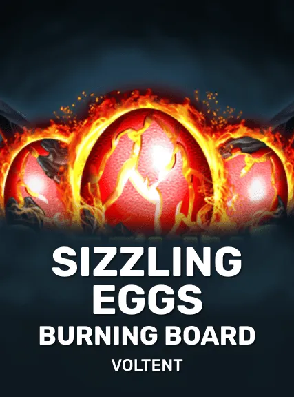 Sizzling Eggs Burning Board